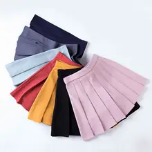 Женская трапециевидная юбка в стиле «лолита» школьная форма