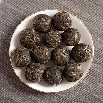 

Yunnan Pu'er Tea Antique Tree Spring Tea Dragon Ball 2019yantou Old Tree Small Pearl