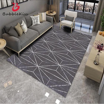 

Bubble Kiss Nordic Style Carpet Modern Home Simple Line Light Luxury Carpet Living Room Non-Slip Bedroom Decor Bedside Area Rug