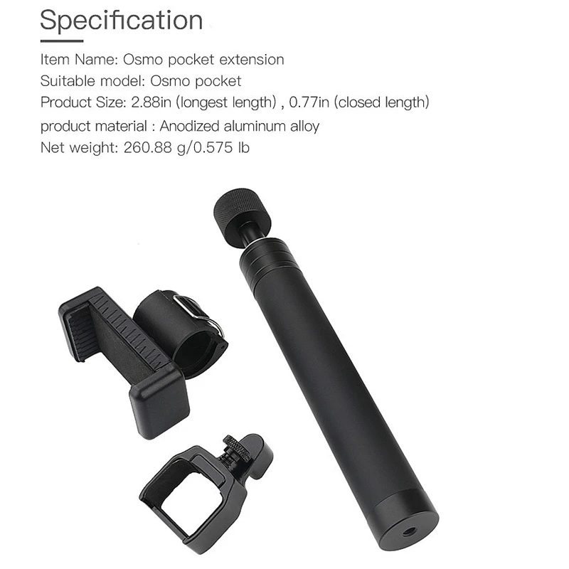 ABKT-для DJI Osmo Handheld Карманный 3-осевой карданный шарнир стабилизатор мобильного телефона Камера ручной Расширение Комплект