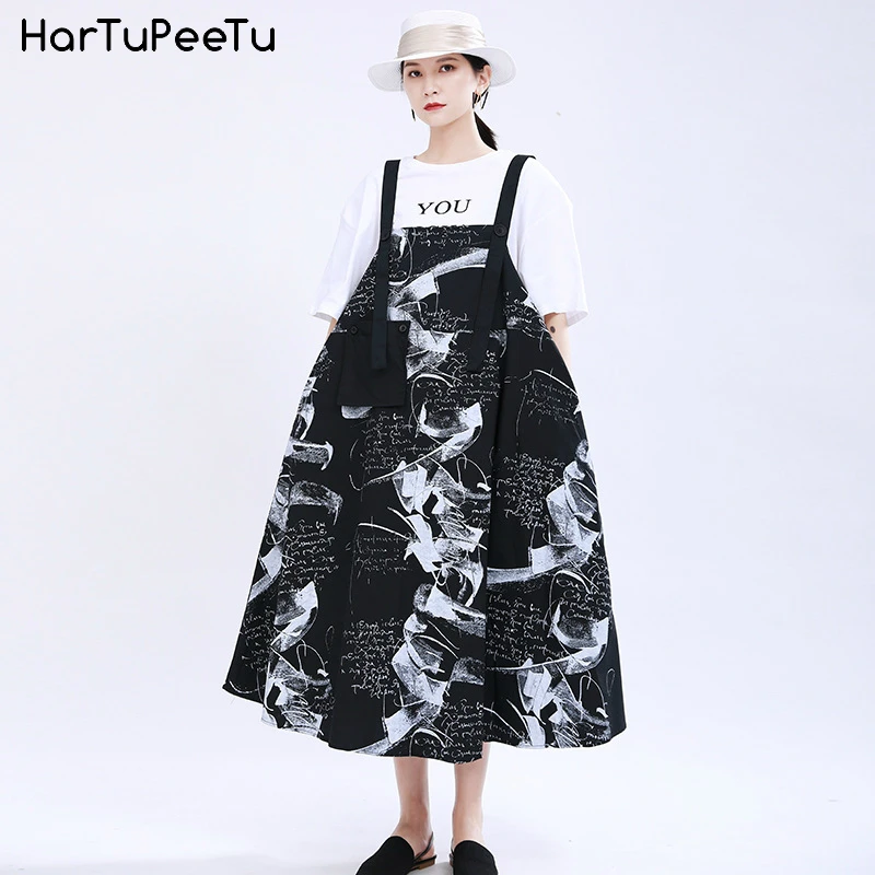 black overalls dress womens