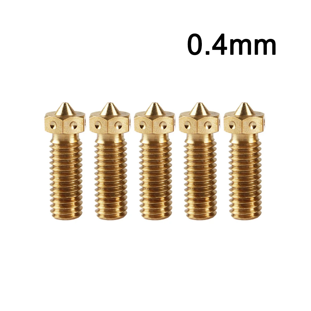 Trianglelable высокое качество V6 вулкан сопло для 3D принтеров hotend 5 шт./лот вулкан upgrade kit для вулкана hotend - Цвет: as shown