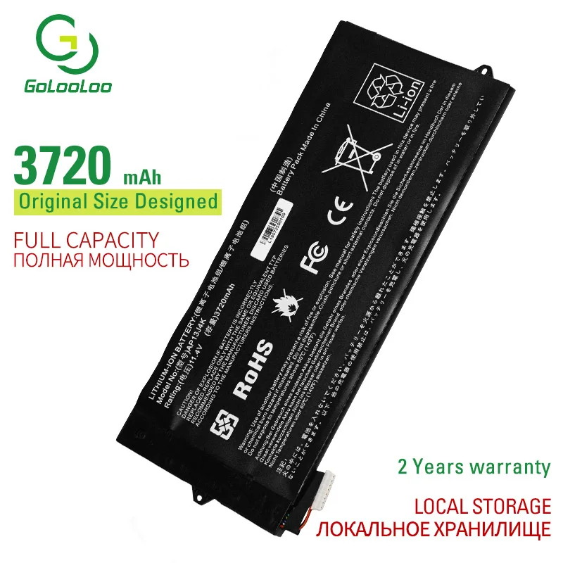 Golooloo AP13J3K AP13J4K ноутбук Батарея для acer Chromebook 11 C740 C720 C720P 14 CB3-431 KT00304001 3720 мА/ч 4 V Batteria |