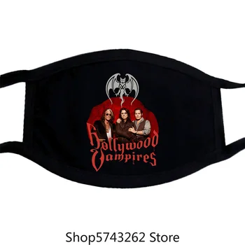 

Hollywood Vampires Rise Europe Tour 2020 Black Mask S-2Xl Washable Reusable Mask