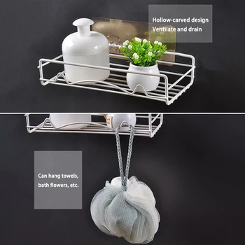 

Bathroom Shelf Bathroom Organizer Storage Rack Organizer Shower Wall Shelf Kitchen Basket Storage Rack Bathroom Accessories
