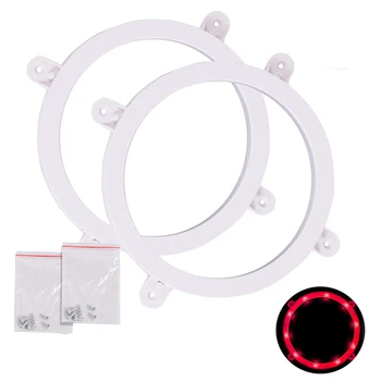 

2 small night lights 10 LED corn hole lights sandbag board courtyard with screw home