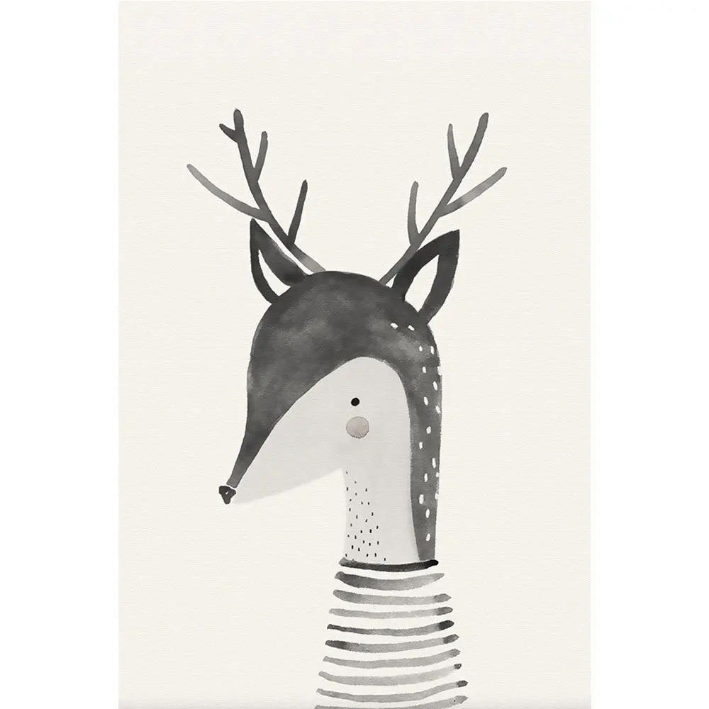 Nordic-Simple-Animal-Print-Canvas-Painting-Cute-Bird-Elk-Bear-Wall-Art-Pictures-Living-Room-Children (2)