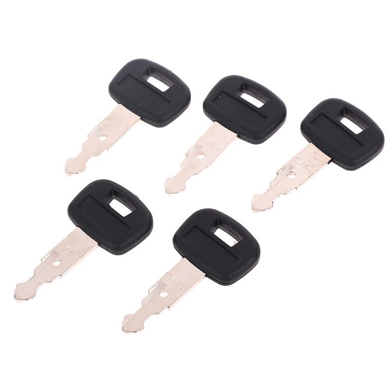 5pcs Excavator Ignition Start Key Set Excavator Replacement Keys
