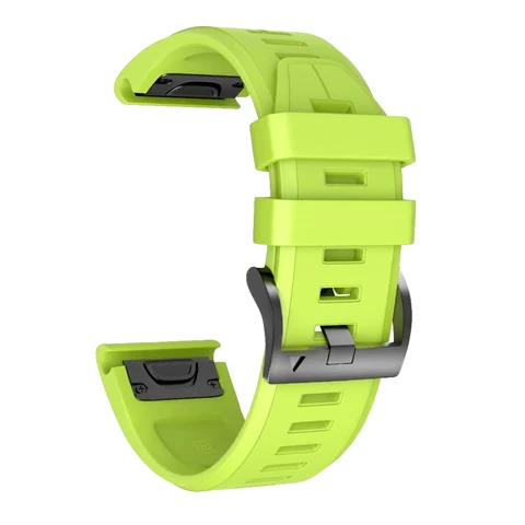 26mm Smart Watch Bands Straps For Garmin Fenix 7 7X 6 6X 5X 5 3HR Forerunner 935 945 Quick Release Easyfit Silicone Bracelet