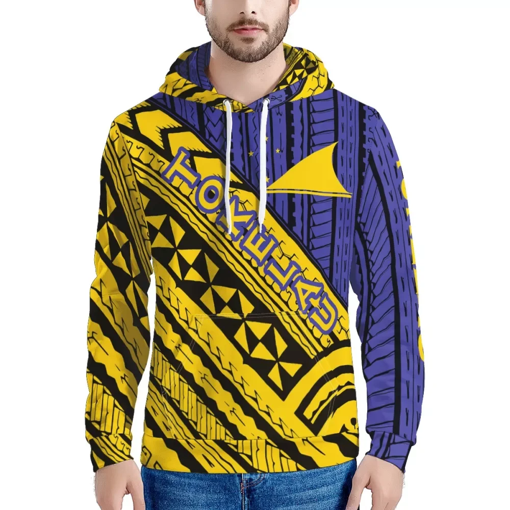 

Толстовка в полинезийском стиле Tokelau, мужской индивидуальный пуловер, свитшот, винтажный Свитшот размером 6XL, модные мужские толстовки