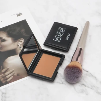 

Long-Lasting Pressed Powder Face Makeup Oil-Control Hide Pores Brighten Skin Color Waterproof Fashion New Safety And Environment