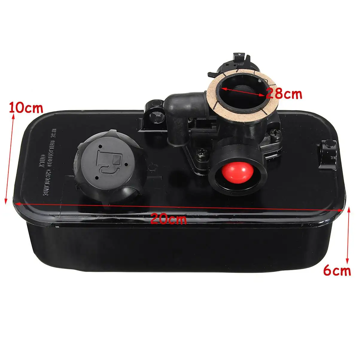 Садовая газонокосилка топливный бак карбюратор для Бриггса и страттона 499809 498809A