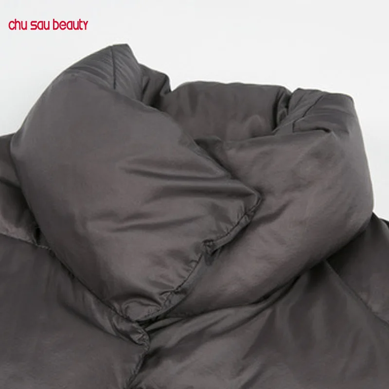 

Cross Border Supply of Goods Cotton Coat Europe And America Casual WOMEN'S Cotton Clothes Long Winter Coat Origional Popular Bra