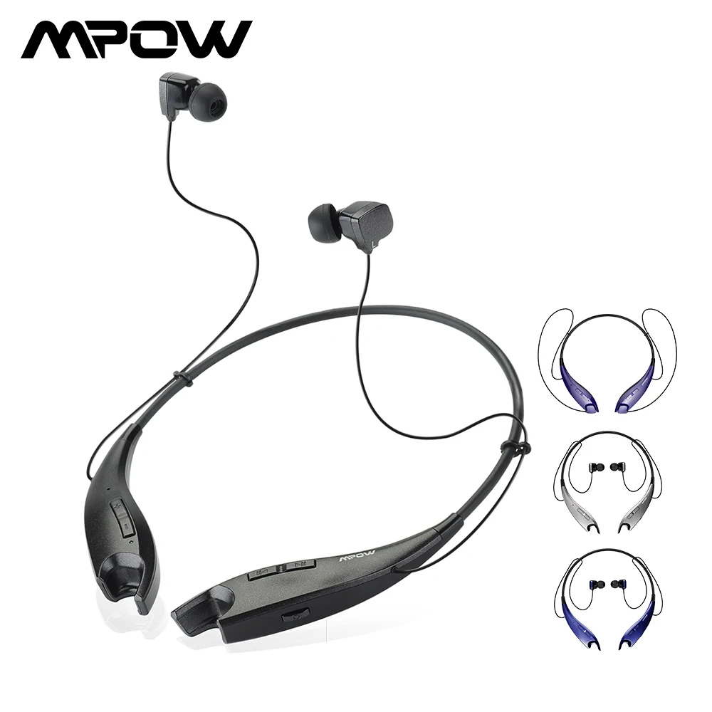 Mpow челюсти беспроводные наушники Bluetooth шеи Холтер Стиль Handsfree звонки для iPhone Xiaomi