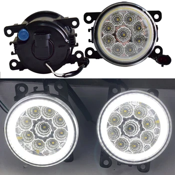 

Super Bright Angel Eyes LED DRL Bulb H11 Socket Fog Light For Peugeot 208 2014-2015 Halogen Fog Lights 2pcs