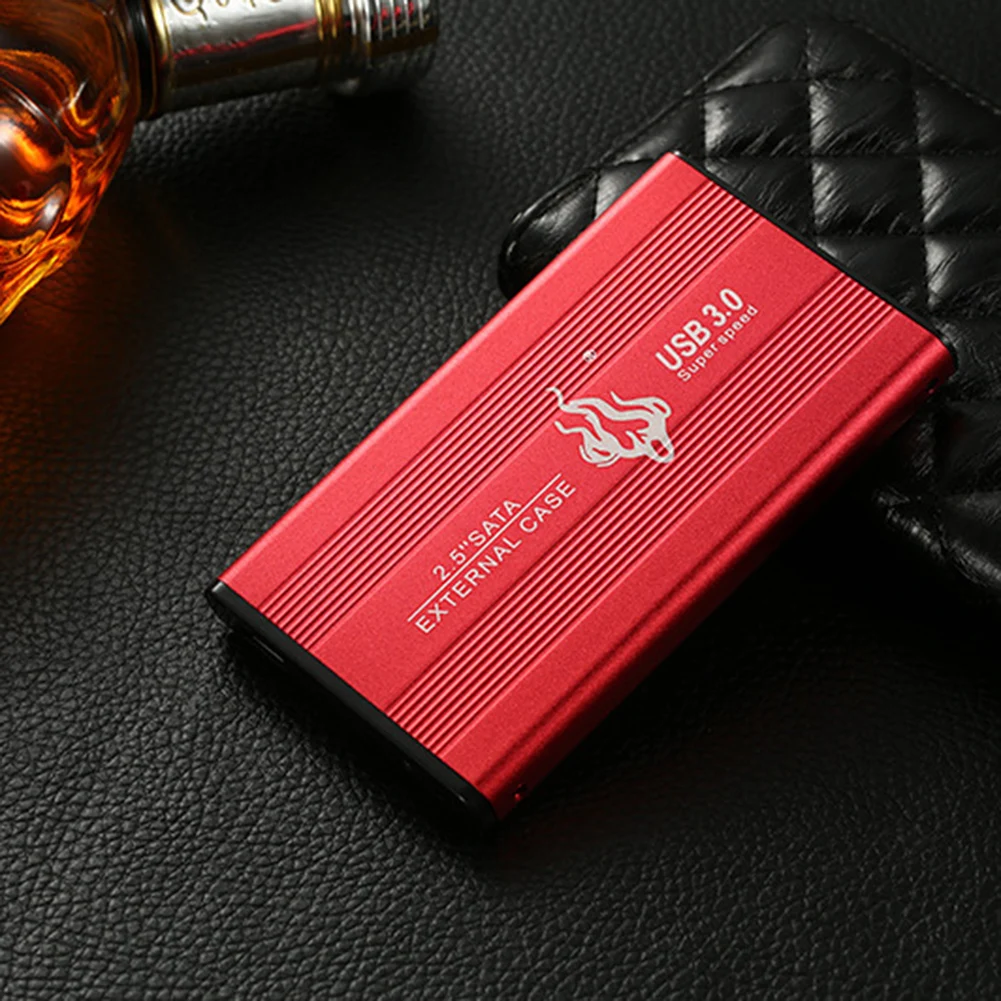 Алюминиевый корпус 500 Гб/1 ТБ/2 ТБ 2,5 дюйма USB 3,0 SATA внешний HDD мобильный жесткий диск для ПК планшет/ноутбук/настольный компьютер