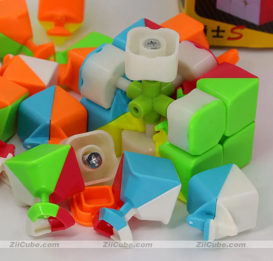 Quebra-cabeça de Cubo de Torção com Velocidade Profissional sem Estilhaço Brinquedos de Presente Mágico Qiyi Warrior 3x3x3 3*3*3 Xmd s 8 s, 3x3x3, 3*3*3, cubo de torção com