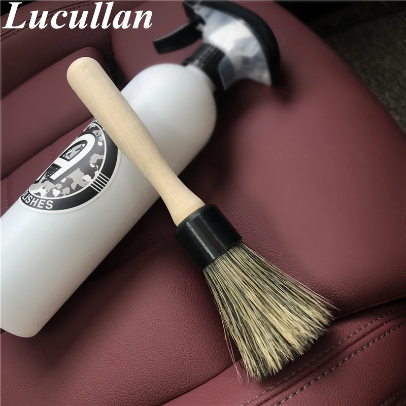 Lucullan 100% натуральная щетина кабана деревянная ручка щетка для краски