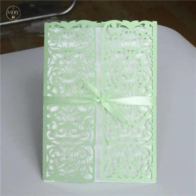 mint green pearl paper