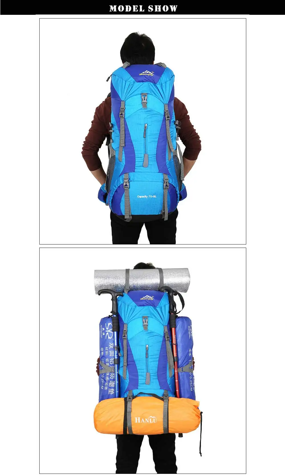 HWJIANFENG 70L нейлон большой емкости открытый военный Пешие прогулки мужской кемпинг тактический рюкзак армейская сумка треккинг путешествия