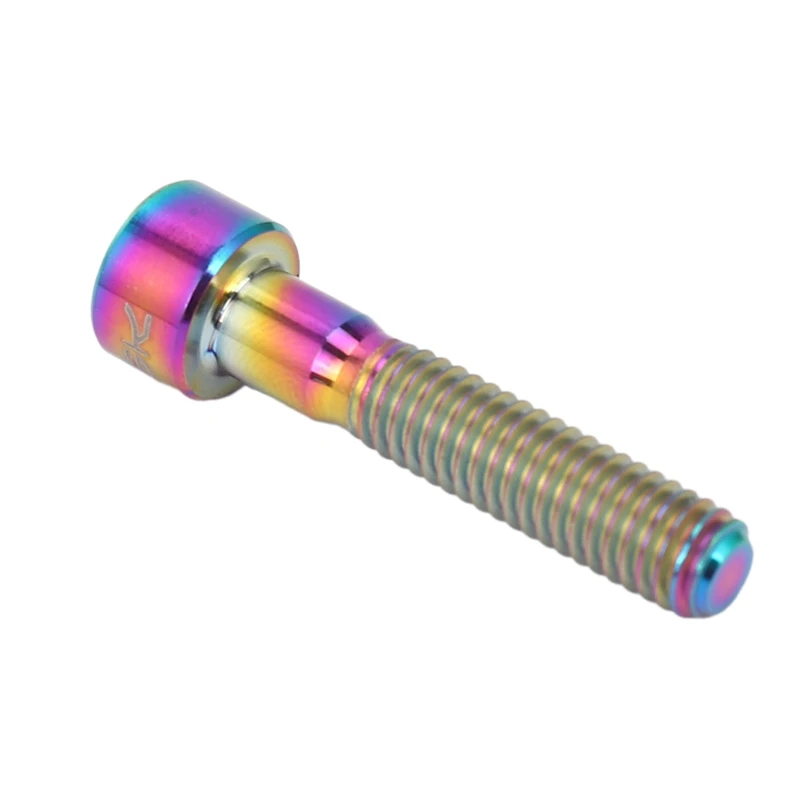 m6x30mm bicicleta bicicleta columna auricular vástago tapa Arco iris m6x30mm bicicleta bicicleta columna auricular vástago tapa Arco iris