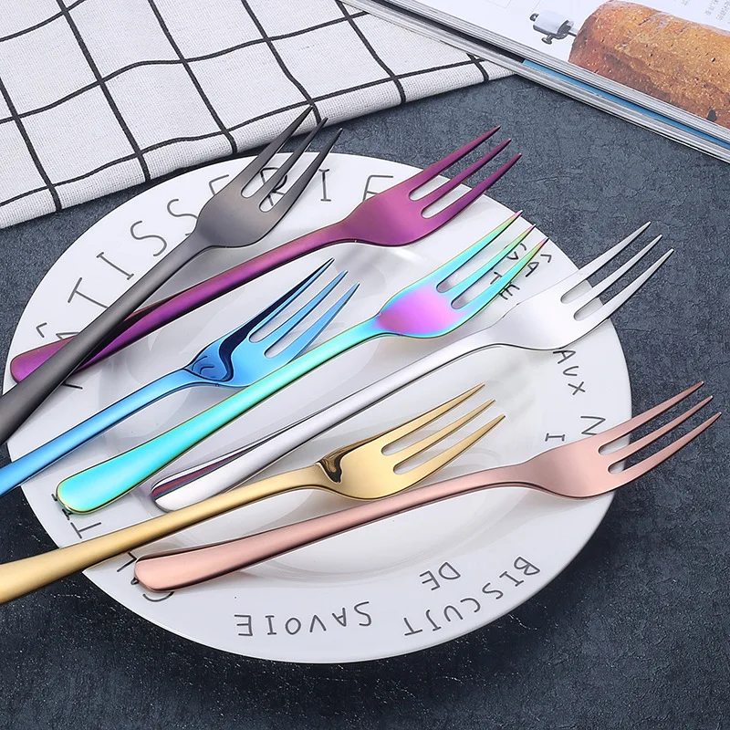 Ensemble d'ustensiles de service ANNOVA 6 pièces, cuillère et fourchette de service en acier inoxydable forgé 18/8 de qualité supérieure, couverts - 3 fourchettes de service, 3 cuillères de service