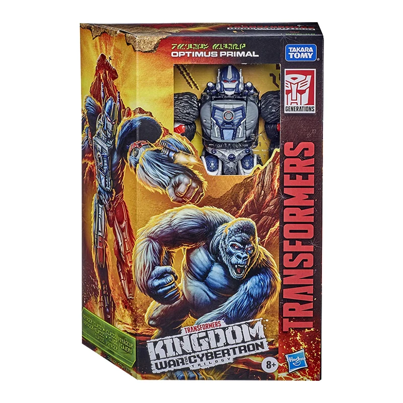 Hasbro Трансформеры капитан шимпанзе Королевство война Cybertron Voyager комбинация робот