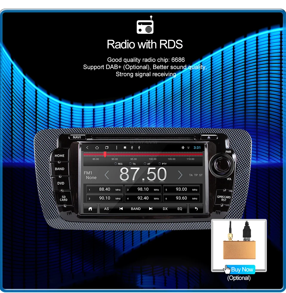 Wontansy android 9,0 T8 автомобильный dvd для Seat Ibiza 6j 2009 2010 2012 2013 радио gps навигации