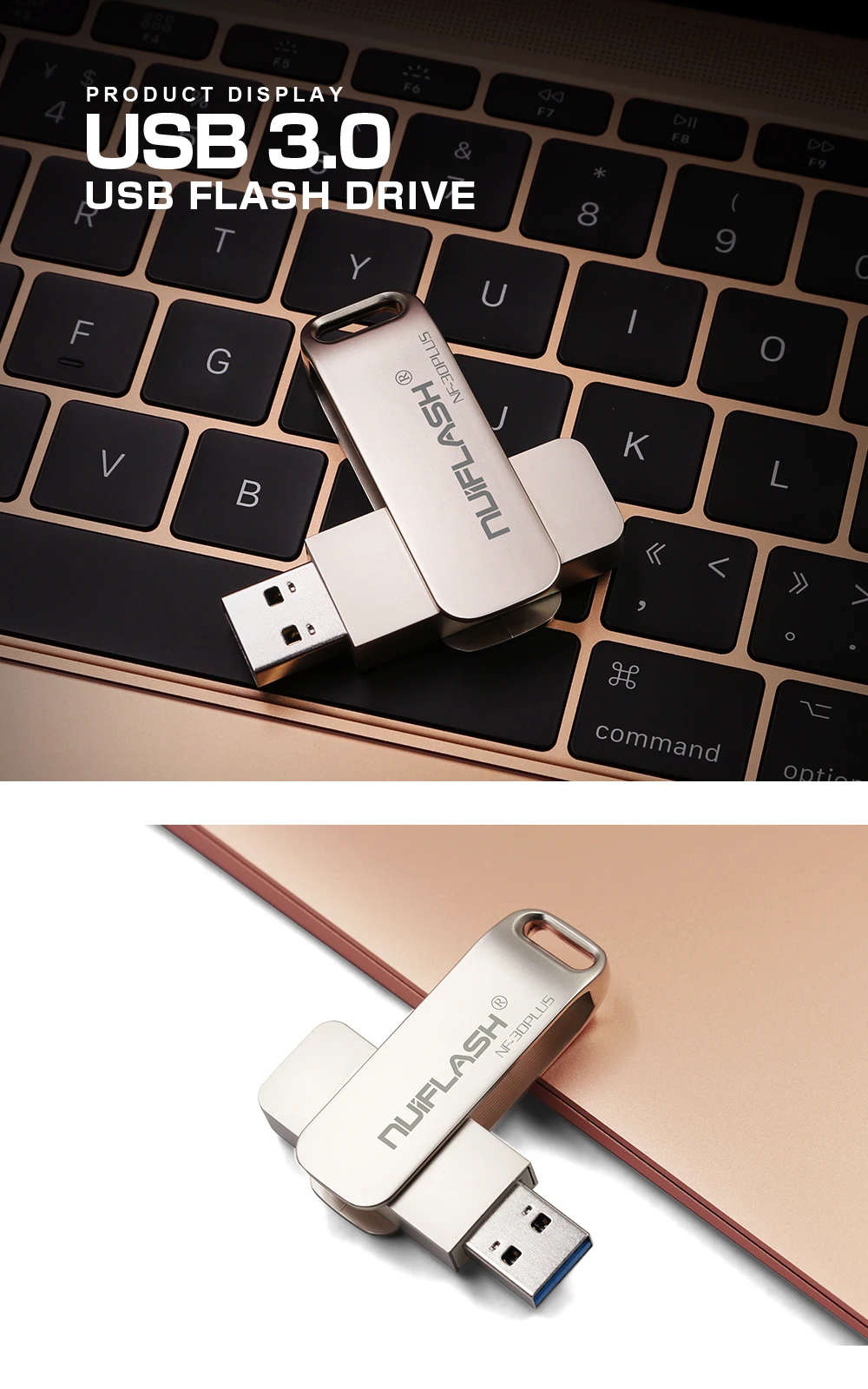 Высокое качество, поворотные металлические флеш-накопители cle usb3.0, флеш-накопители, флеш-накопители, 32 ГБ, usb флеш-накопители, 16 ГБ, 64 ГБ, 128 ГБ, металлические usb флеш-накопители для телефона