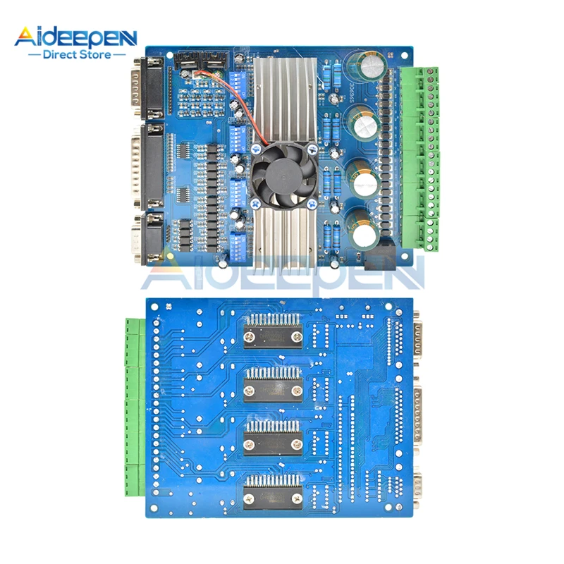 TB6560 DC 12 36V 3A 4 осевой Драйвер шагового двигателя плата контроллера CNC двигатель