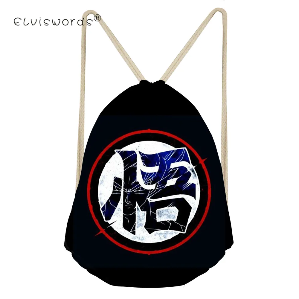 Рождественский мешок Drawstring Подарочная сумка в японском стиле Dragon Ball Drawstring сумка спортивный водонепроницаемый рюкзак комплект карман на заказ Printin - Цвет: QC008Z3