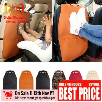 

Car Seat Cover Back Protectors Anti-kick Clean Mat Children Protect Auto Seats Covers For Baby Dogs From Mud Dirt Interior Car