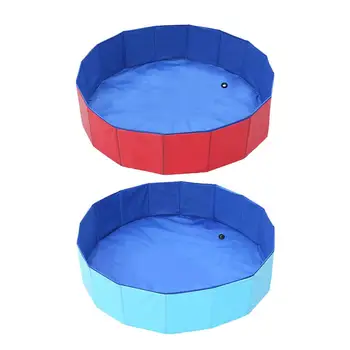 

PVC Composite Cloth Pet Bathing Pool Outdoor Foldable Pet Bathing Tub For Pets Dogs Cats Bathing Convenient Storage High Quality