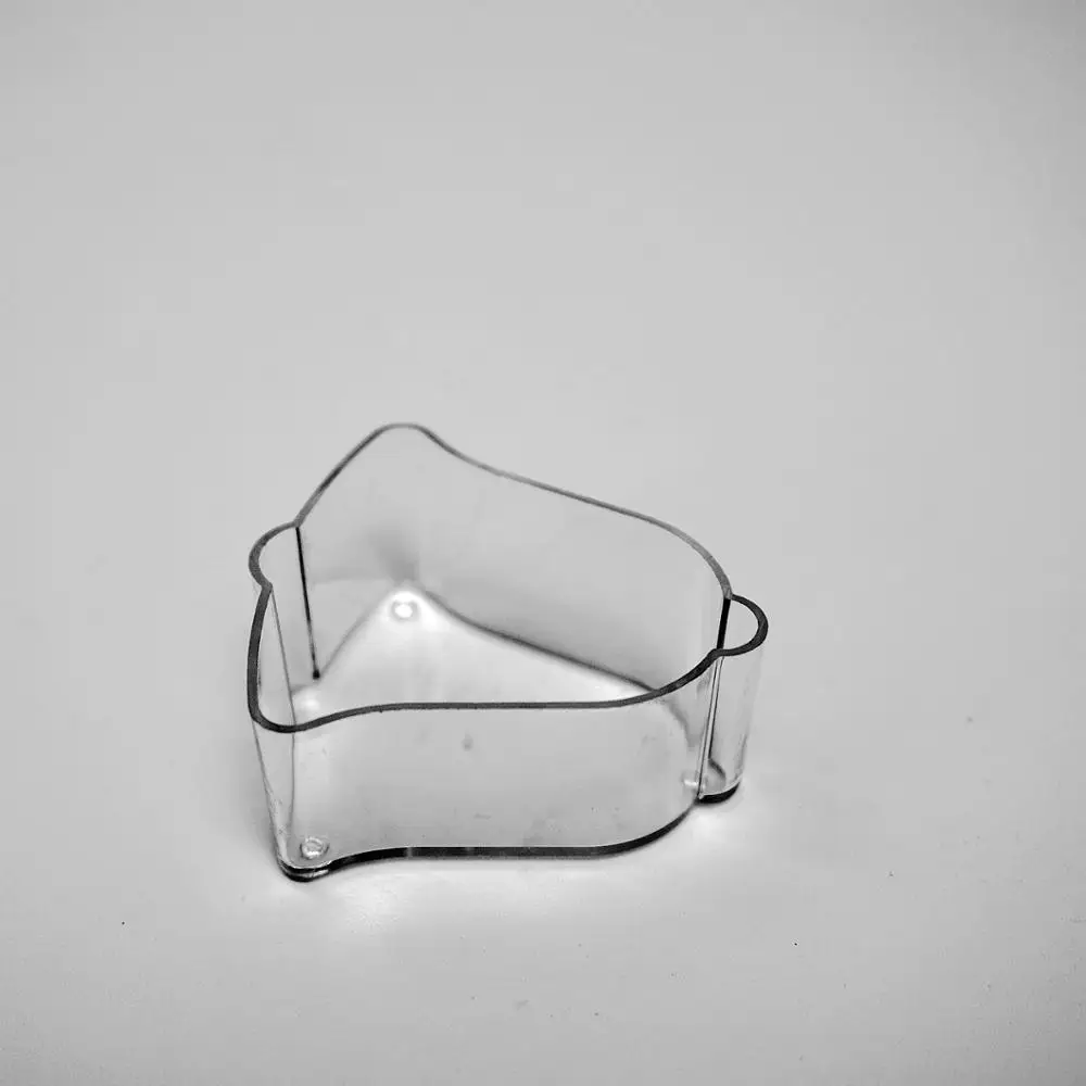 50pcs Christmas Bell Polycarbonate Candle Holders with wick For DIY Tealight Candle Making