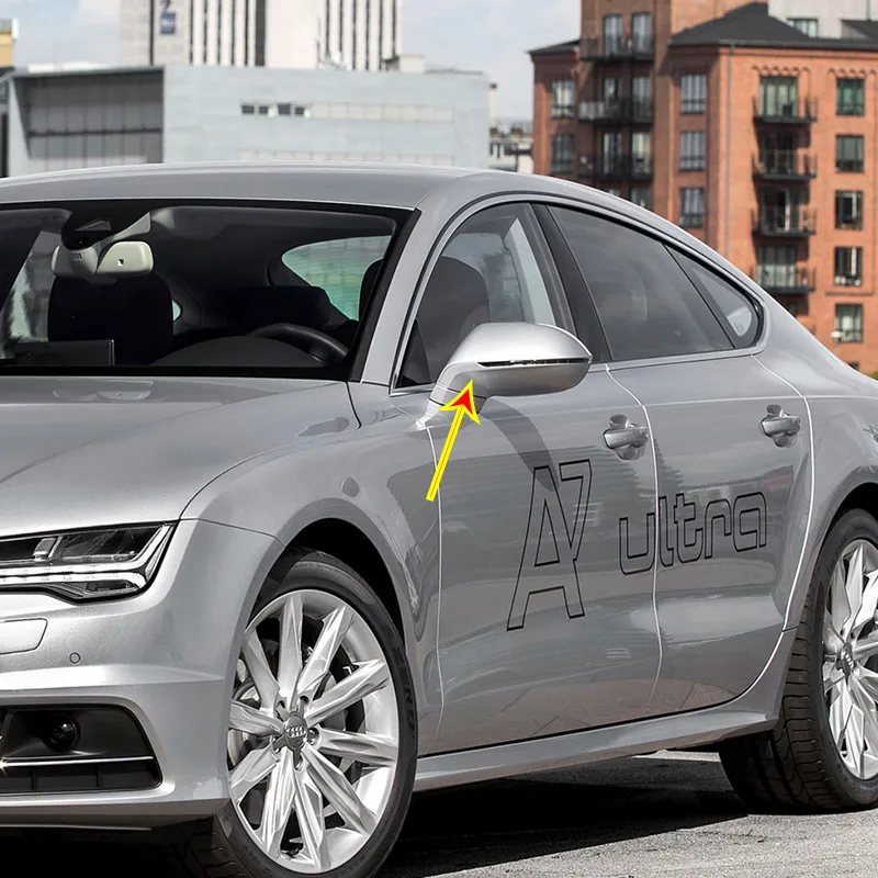 直販アウトレット Audi Rs7 11 17用保護ミラーカバー 車のサイドフィルム用の本物のカーボンファイバーサイドウィング 交換部品 未使用品 Niih Org In