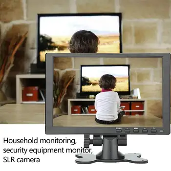 

10 inch Portable Monitor HDMI 1920x1080 HD IPS Display Computer LED Monitor with Leather Case for PS4 Pro/Xbox/Phone