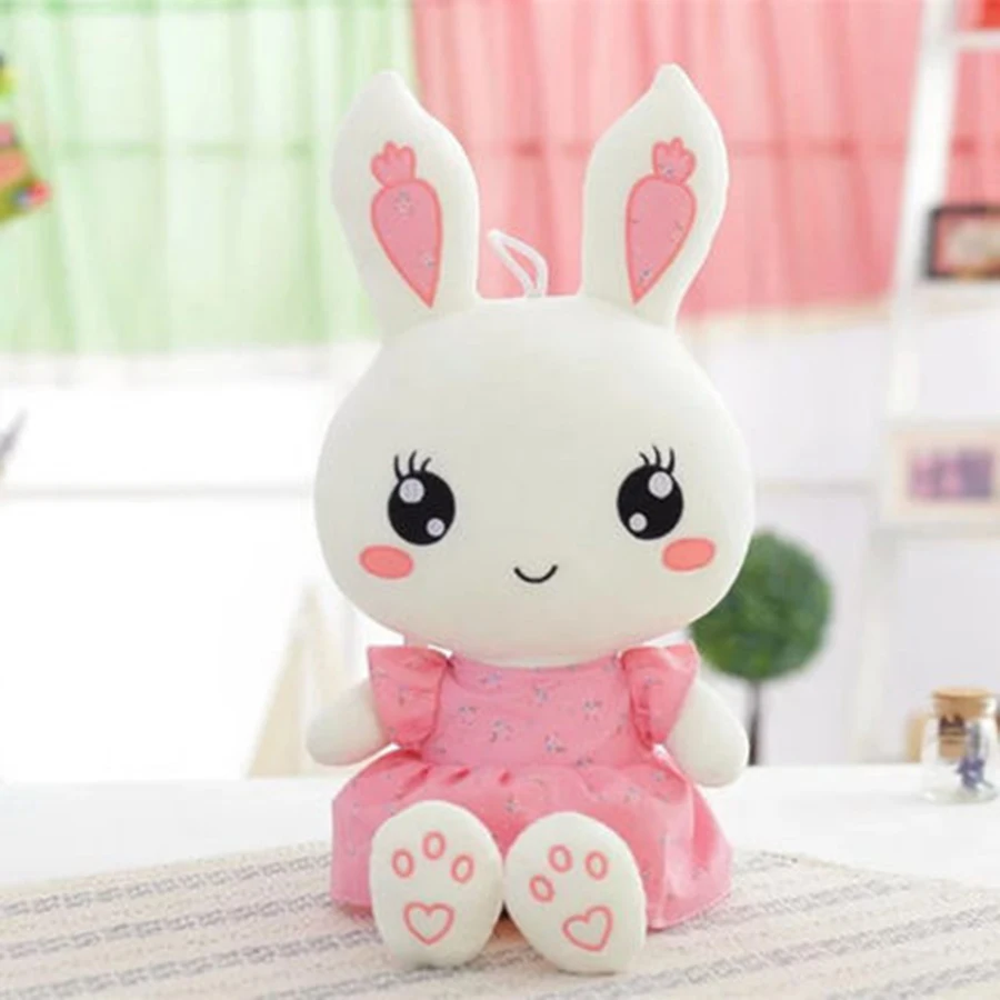 Игрушка плюшевый кролик Спальный мини-мешок Куклы Kawaii игрушки плюш/нано Кукла Кролик PP Хлопок Милый мальчик девочка подарок CC50MR