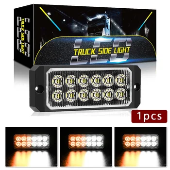 

12LED 36W Car Off-road SUV Emergency Light Flash Strobe Warning Lamp 12-24V Car Strobe Lights With Nuts Screws Car Lights