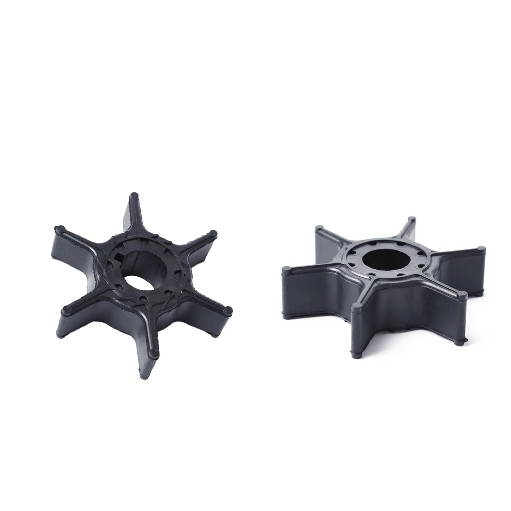 2PCS Water Pump Impeller For YAMAHA 63V-44352-01-00 2/4Stroke 8/9.9/15/20hp