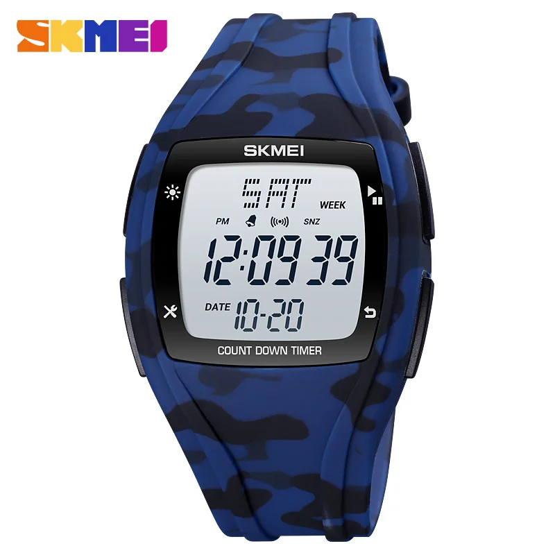 Blue-Camouflage