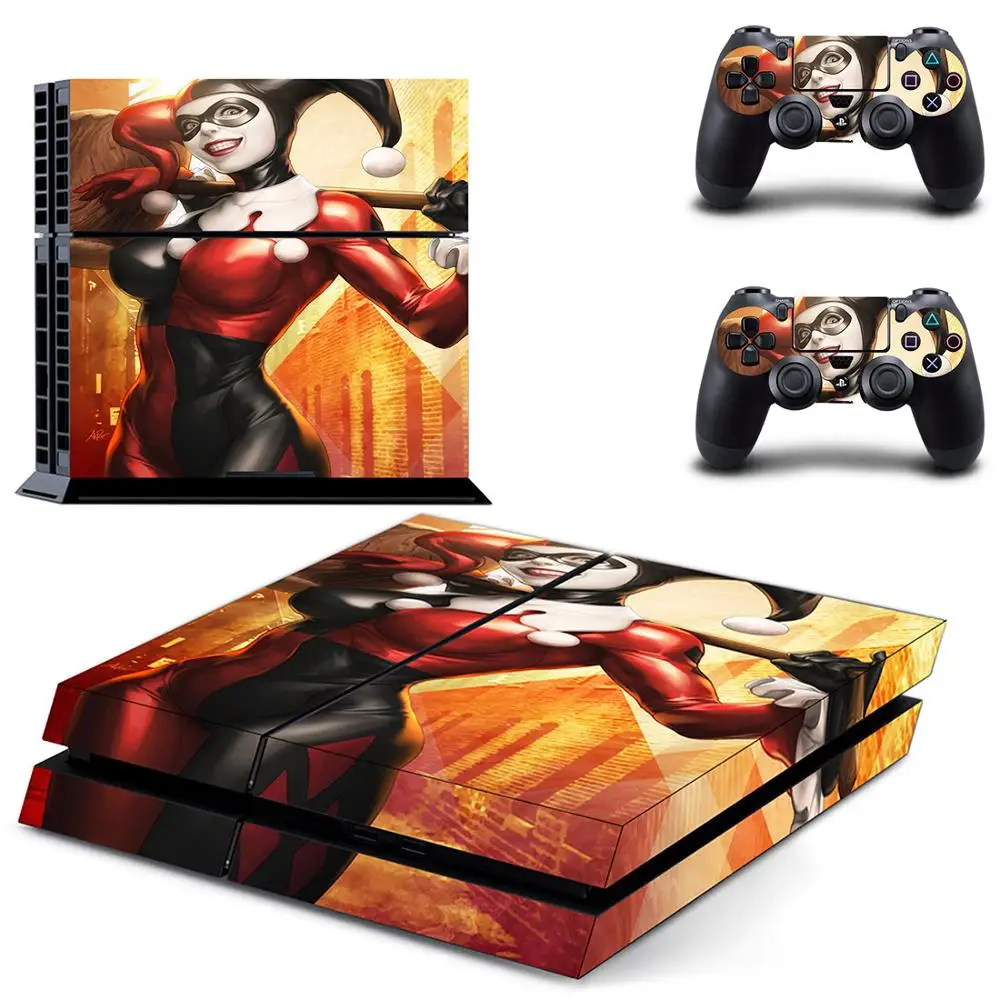 DPTM1690 Отряд Самоубийц Харли Квинн PS4 наклейка s Play станция 4 кожа наклейки для playstation 4 PS4 консоли и контроллера Скины - Цвет: DPTM1690