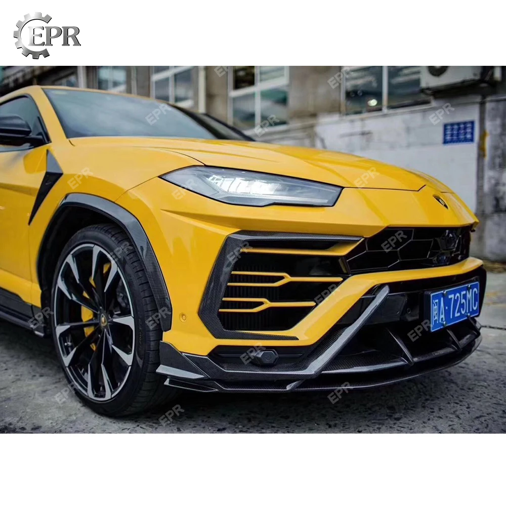 Автомобильный топ дизайн боковая обшивка переднего бампера для Lamborghini Urus TPC Style