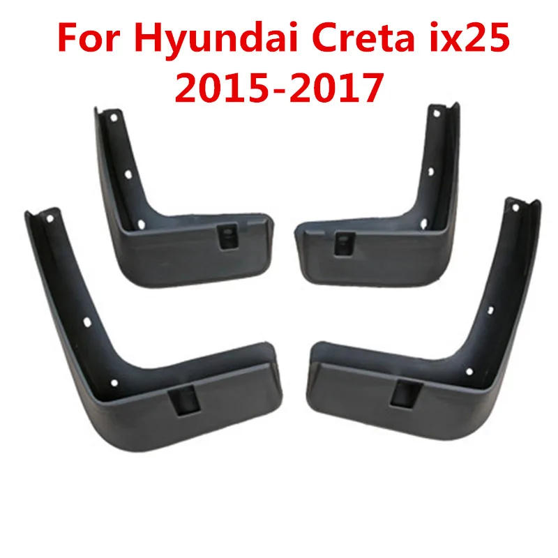 Creta ix25 2015-2017 Автомобильные Брызговики для hyundai Creta ix25 Брызговики крыло брызговиков - Цвет: Creta ix25 2015-2017