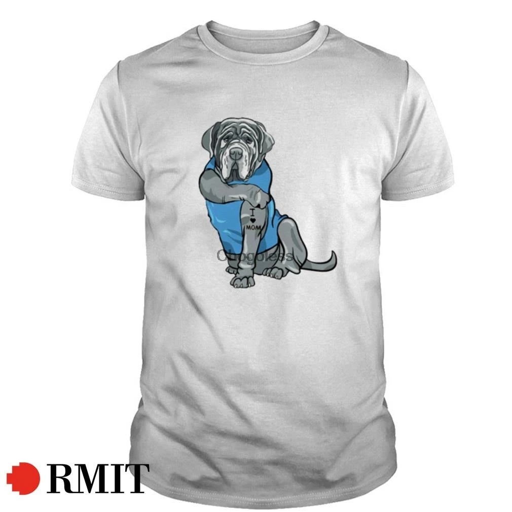 Татуировки неаполитанская мастифф I love mom shirtladies tee | Мужская одежда