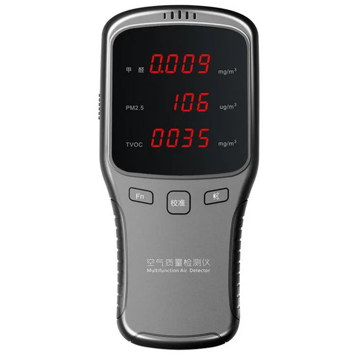 Goedkoop Digital Formaldehyde PM2 5 HCHO TVOC Meter Air Quality Gas Detector Monitor