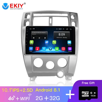 

EKIY 10.1'' IPS Car Radio For Hyundai Tucson 2004-2009 Car Multimedia Video Player Navigation GPS Android 8.1 No 2din 2 Din Dvd