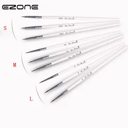 EZONE 6PCS Hook Line Pen Art Painiting for Oil Painting and Watercolor Nylon Multi-function Pen Art Student Stationery Supply