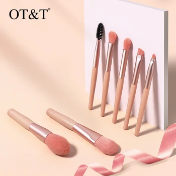 

OT&T Soft Makeup Brushes Set Foundation Powder Blush Eyeshadow Concealer Lip Eye Makeup Brush Tools for Women Cosmetics