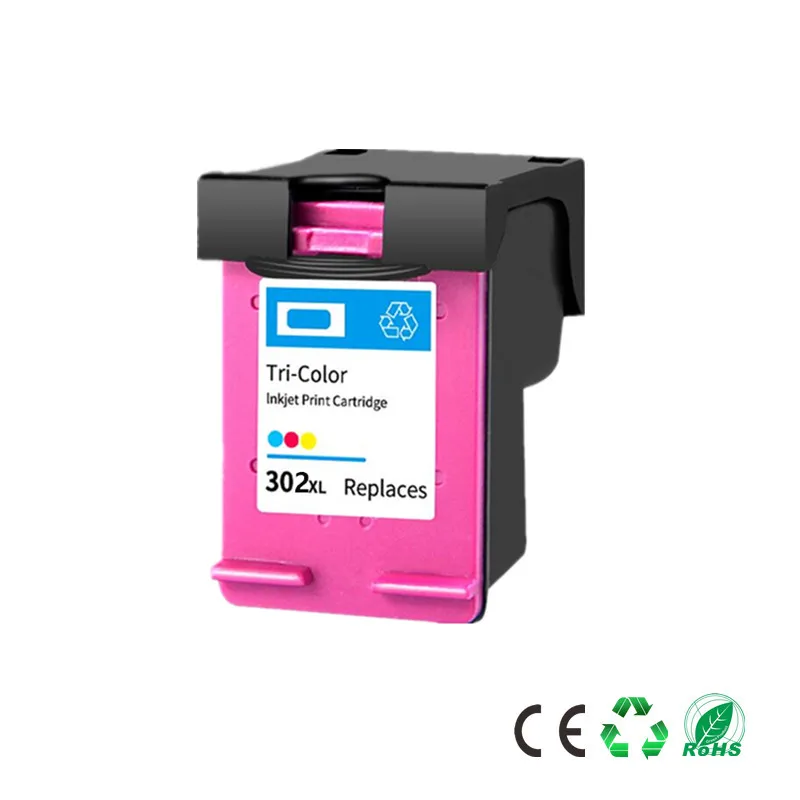 1Color 302XL Remanufactured cartridge replacement for HP 302 for HP302 XL Ink Cartridge for Deskjet 1110 1111 1112 2130 2131 printer - Цвет: 1Color