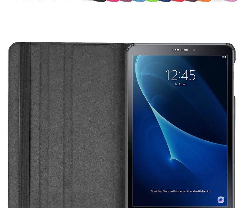 360 Вращающийся чехол для samsung Galaxy Tab A 10,1 T580 T585 чехол-подставка из искусственной кожи чехол для samsung Tab A6 10,1 T580N T580N